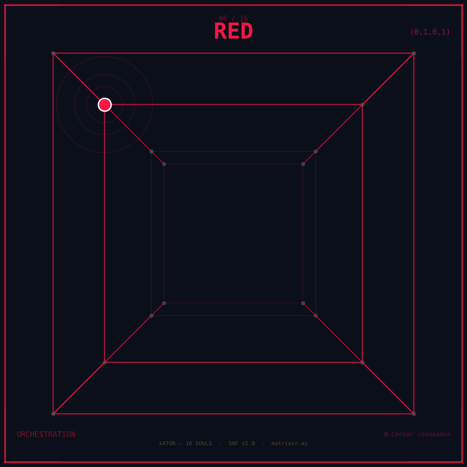SATOR Red, vertex 0101